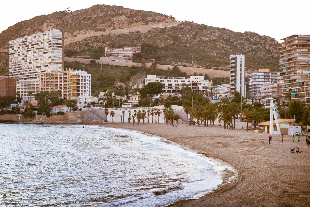 Modern Sea Front Reef Apartment Alicante Bagian luar foto